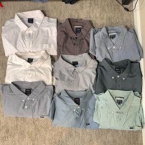 Rvca xxl & xl button up men’s bundle